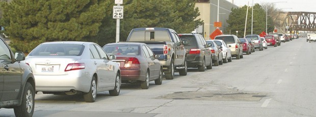 Arsenal bridge traffic